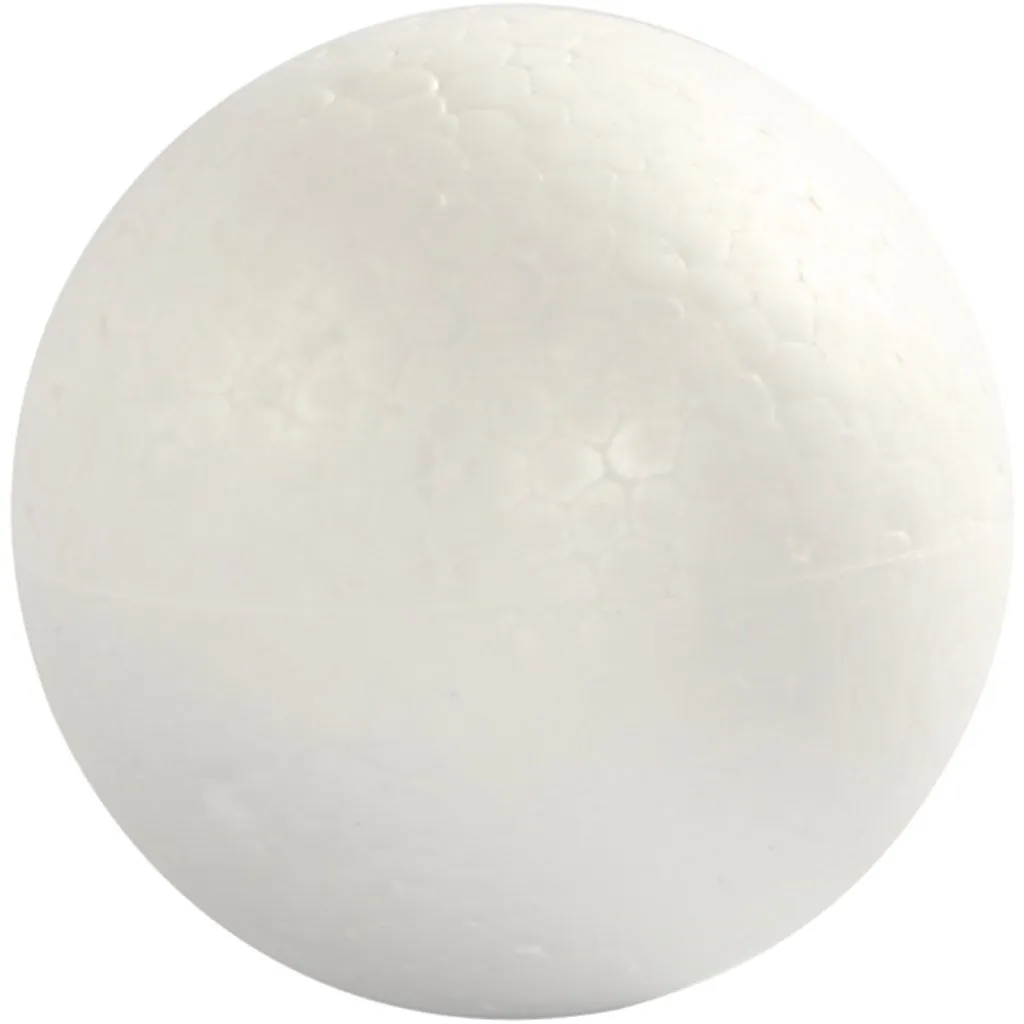 Styroksipallot - valkoinen - Ø8 cm - 5 kpl Styroksipallot - valkoinen - Ø8 cm - 5 kpl