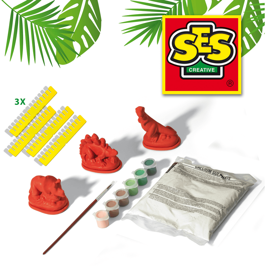 Vala ja maalaa dinosauruksia