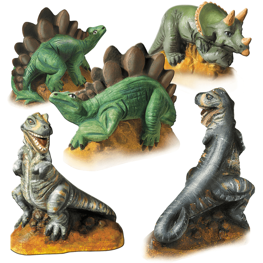 Vala ja maalaa dinosauruksia
