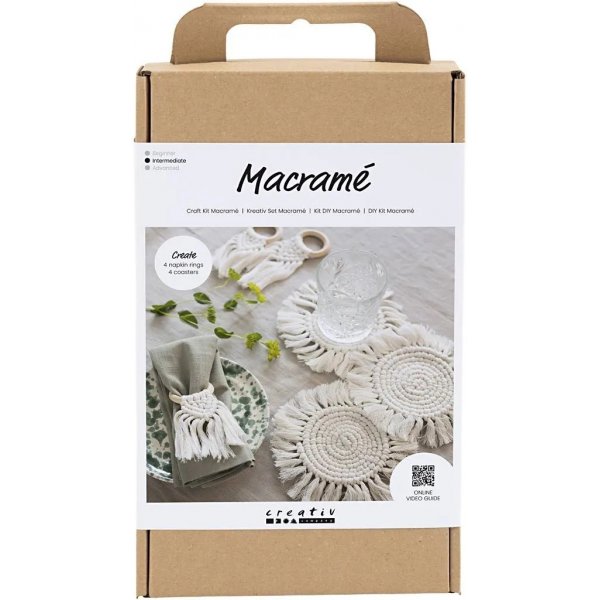 DIY Kit Macrame, pytkoristeet