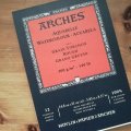 Asiakaskuva Akvarelliharkko Liimattu Rough grove Arches 300g - A5