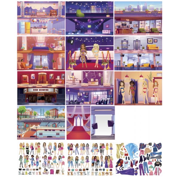 Tarrakirja - "Pukea meidät" Tarrakirja - "Pukea meidät"