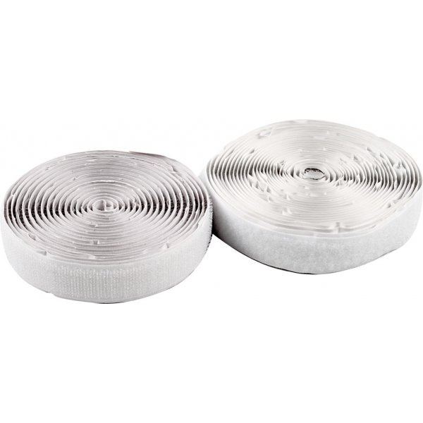 Velcro - valkoinen - itseliimautuva - 5 m