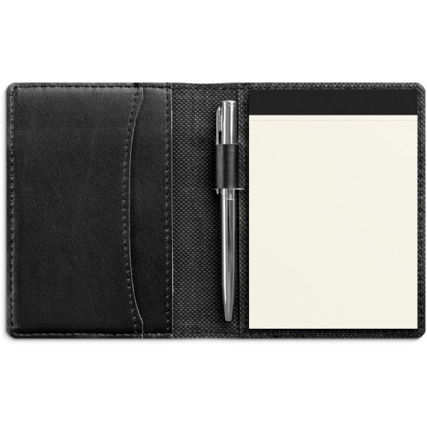 Toimittajalehtiö - A7 musta Toimittajalehtiö - A7 musta