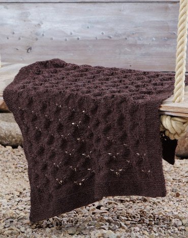 Neulekuvio - Kuviollinen neulepusero, hattu ja viltti Neulekuvio - Kuviollinen neulepusero, hattu ja viltti