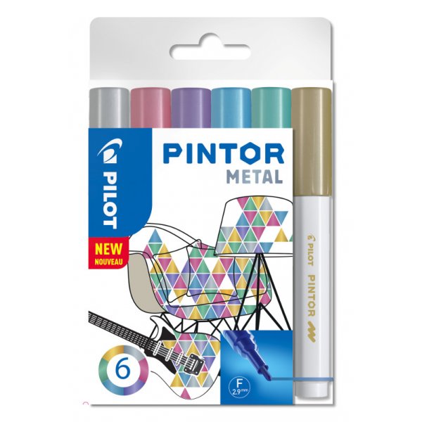 Kuitukynsarja Pilot Pintor (Metal Mix) - Hieno