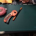 Asiakaskuva N�yt�n matto vihre�/musta A3 - 450 x 300 mm