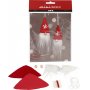 Mini DIY Kit - roikkuvat joulupukit