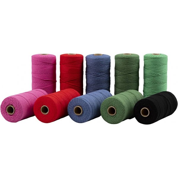 Neulelanka - kirkkaat värit - 10 x 220 g Neulelanka - kirkkaat värit - 10 x 220 g