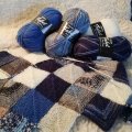 Asiakaskuva DROPS Fabel Uni Color lanka - 50g - Kuninkaallinen (108)
