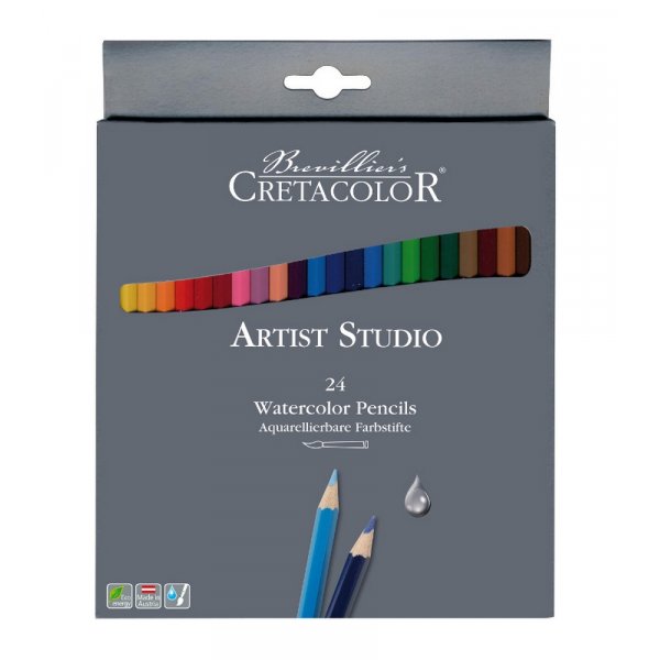 Akvarellikynsarja Cretacolor Artist Studio Line - 24 kyn