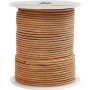 Nahkanauha - beige - 2 mm - 50 m