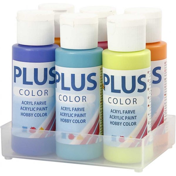 Plus Color Hobby maali - vriks - 6 x 60 ml