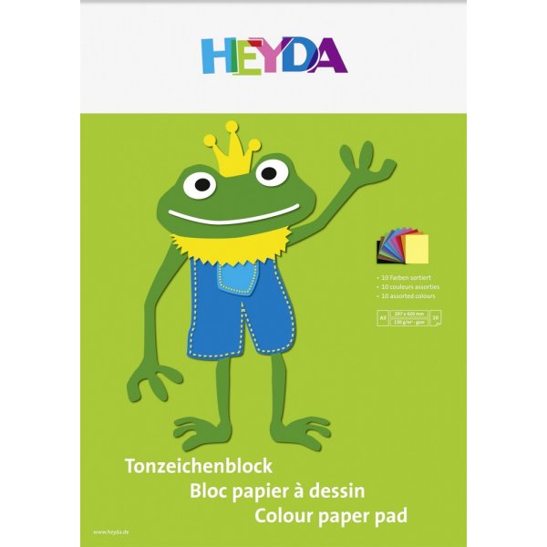 Lohko vrillist paperia A3 130 g - 10 sivua
