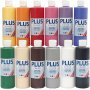 Plus Color Hobby maali - vakiovrit - 12 x 250 ml