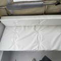 Asiakaskuva Verhoilukangas Vinyyli / tekonahka Lumivalkoinen - 140 cm