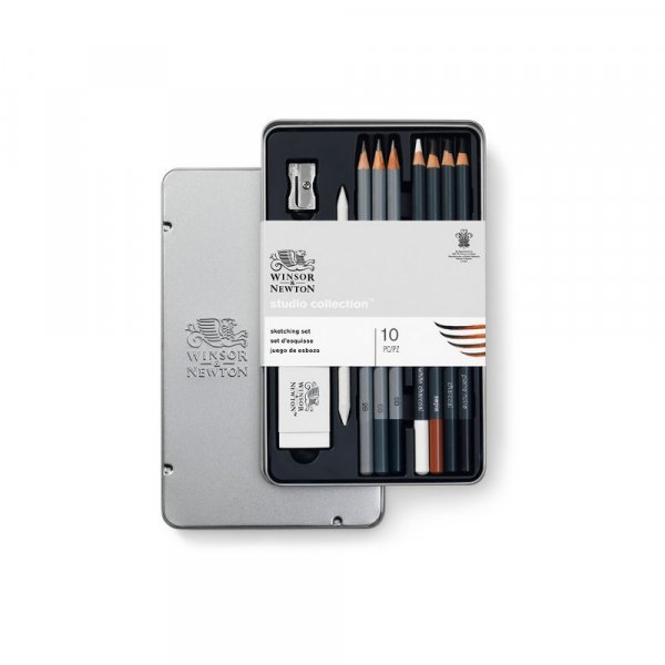 Winsor & Newton Sketch Pen Set - 10 kyn
