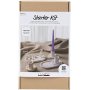 Aloita DIY Kit Hartsivalu, kynttilnjalat ja alustat