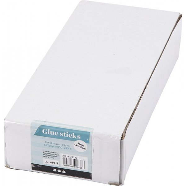 Liimapuikko maxi-liimapistooliin - L25 cm - 50 kpl Liimapuikko maxi-liimapistooliin - L25 cm - 50 kpl