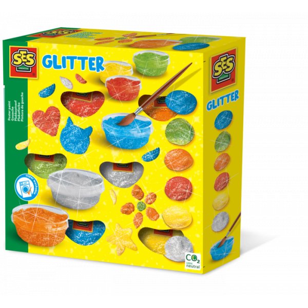 Lasten maali - glitter