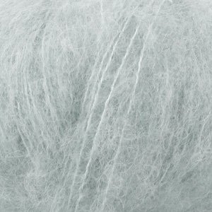 DROPS Harjattu Alpaca Silk lanka - 25g - Vaalean harmaa vihreä (14) DROPS Harjattu Alpaca Silk lanka - 25g - Vaalean harmaa vihreä (14)