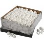 Styrofoam pallot ja munat - valkoinen - 550 kpl