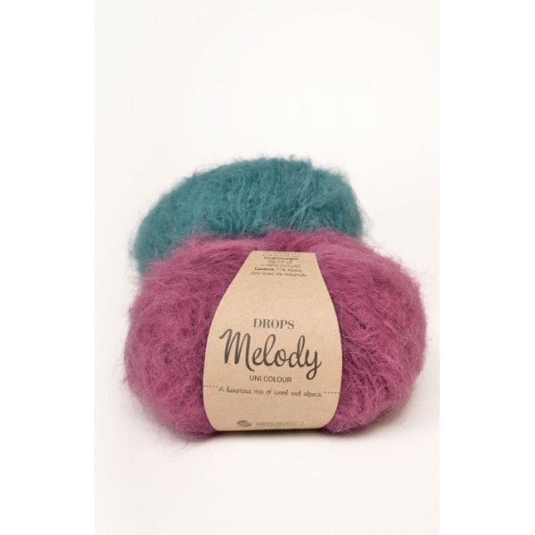 Drops Melody lanka - 50g (mohair efekti)