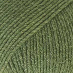DROPS Cotton Merino Uni Color -lanka - 50g - Mets�nvihre� (11)