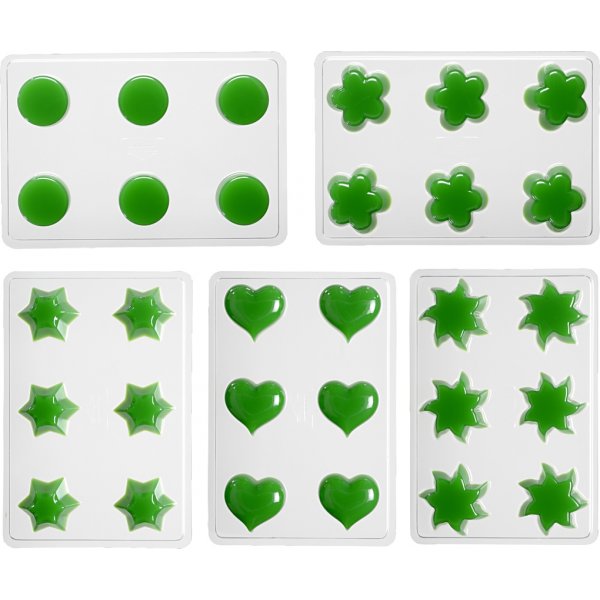 Kynttilän muodot - kelluvat kynttilät - Kukka - sydän - aurinko - tähti - pyöreä Kynttilän muodot - kelluvat kynttilät - Kukka - sydän - aurinko - tähti - pyöreä