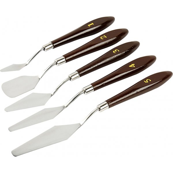 Maalarin veitset - 5 kpl Maalarin veitset - 5 kpl