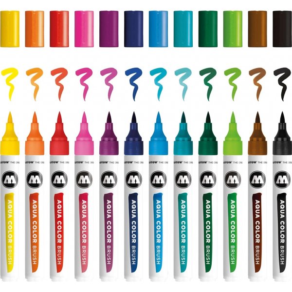 Vesivrimerkit Molotow Aqua Color Brush
