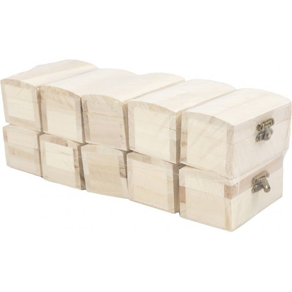 Aarrearkku/korurasia - 9 x 5,2 x 4,9 cm - 10 kpl