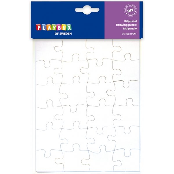 Palapeli 205 x 145 mm - 16 kpl