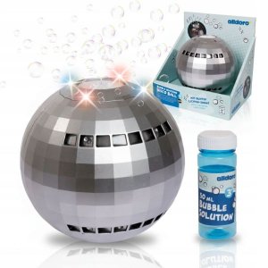 Saippuakuplakone, disco LED, nesteell� 50 ml - Alldoro