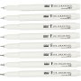 Fine Line kirjoitus/piirustusmuste - musta - 8 kpl