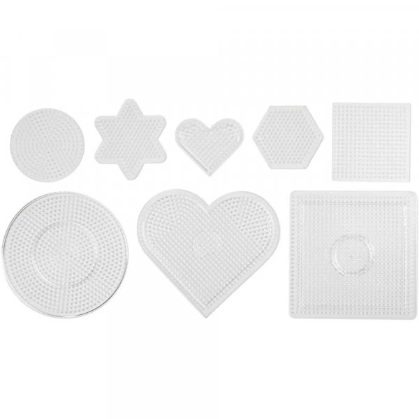 Helmilautaset - Kirkas - Sekamuotoiset - 7-15 cm - 8 kpl