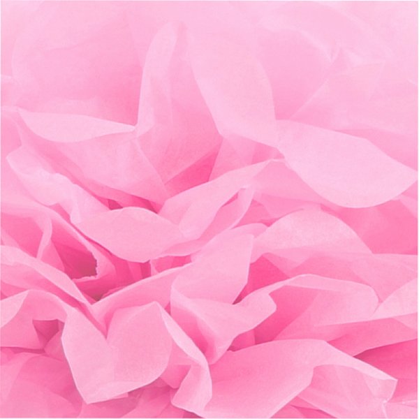 Paperipommit - vaaleanpunainen - 3 kpl