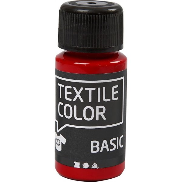 Tekstiili Vri tekstiilin vri - punainen - 50 ml