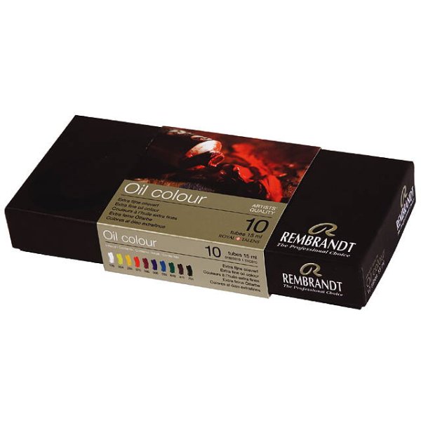 Rembrandt-öljyväri - Aloituspakkaus - 10 x 15 ml Rembrandt-öljyväri - Aloituspakkaus - 10 x 15 ml