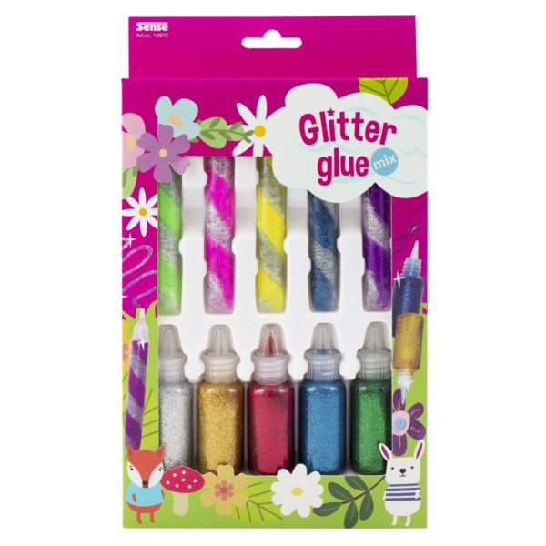 Glitter-liimasekoitus