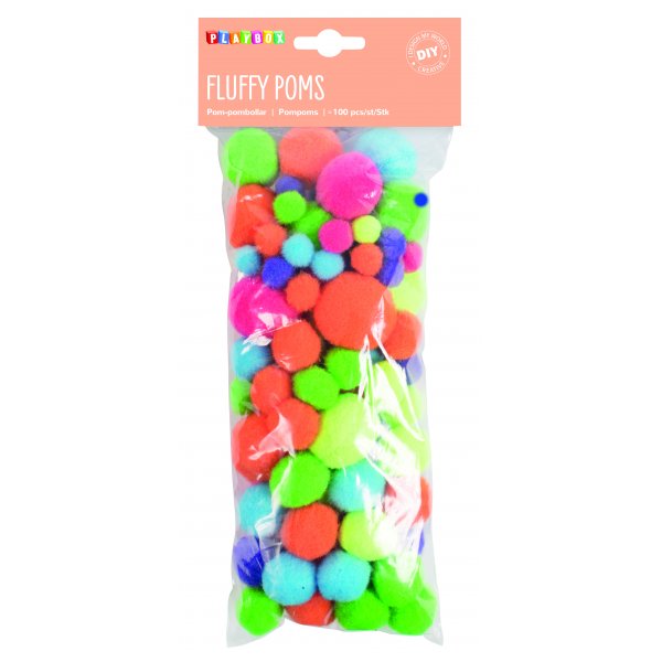 Pom-pom neon