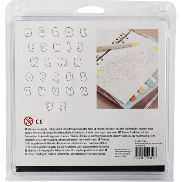 Luonnosmerkit - pastellivärit - 12 kpl Luonnosmerkit - pastellivärit - 12 kpl