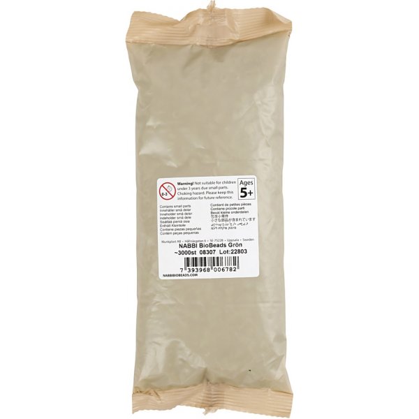 NABBI BioBeads - vihre - keskikokoinen - 3000 kpl