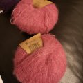 Asiakaskuva DROPS Harjattu Alpaca Silk lanka - 25g - Heather (08)