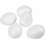 Styrofoam munat - valkoinen - K8 cm - 50 kpl