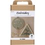 DIY Kit Embroidery - plynvihre - Kirjontakehykset