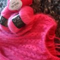 Asiakaskuva DROPS Kid-Silk Uni Color lanka - 25g - Cerise (13)