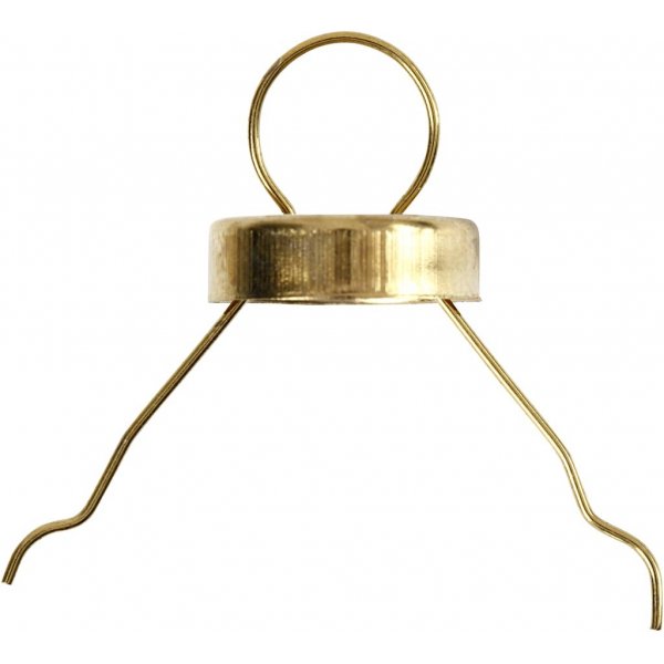 Ripustuskoukut - kulta - 25 kpl Ripustuskoukut - kulta - 25 kpl