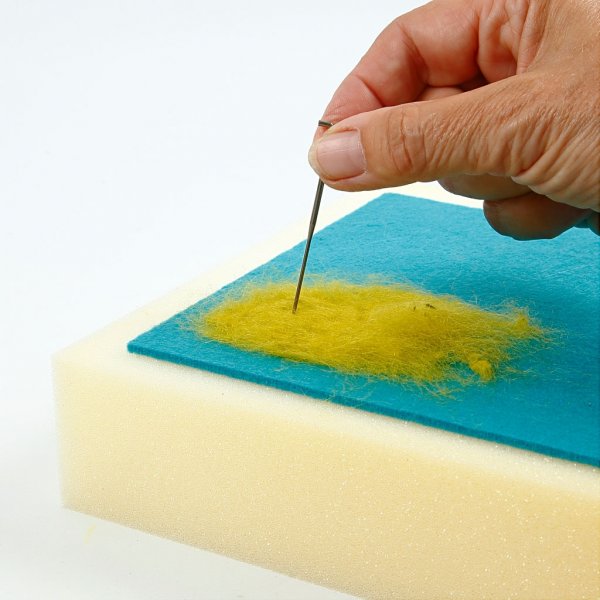 Huovutusneulat - keskikokoiset - 10 kpl Huovutusneulat - keskikokoiset - 10 kpl