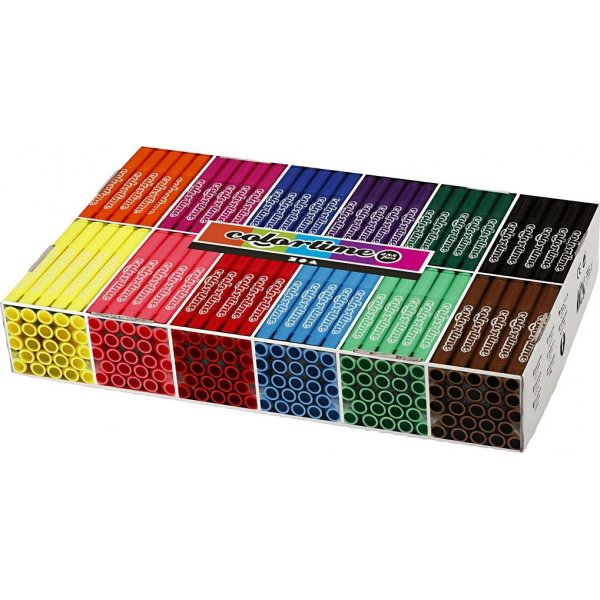 Colortime lyijykynt - vakiovrit - 5 mm - 24 kpl
